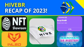 HiveBR AMA: Recap of 2023 - NFTs, 1º Space, Events, Inleo [ENG/PT-BR]