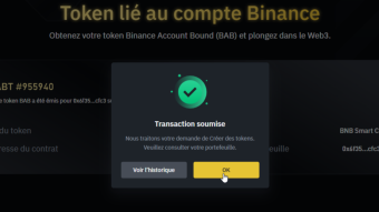 What are the steps to earn BABT token in Binance?