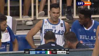 The unlucky Greek basketball team