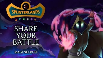 Splinterlands Battle Challenge - Magi Necrosi Of The Darkside