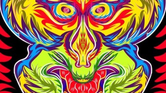 Devil abstract nft-art.