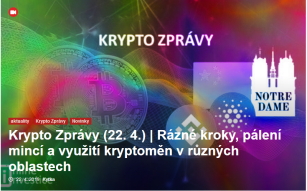 Krypto Zprávy každé pondělí na Hodlerovi