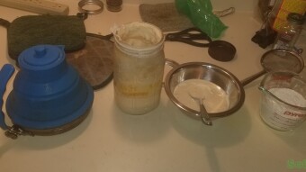 Sourdough project: Making pancakes
