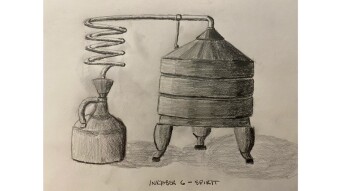 Inktober Day 6: Spirit