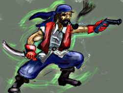 Steemmonsters art: Pirate Captain
