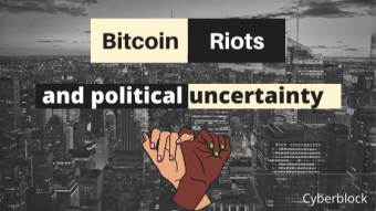 As America burns people are searching for answers, could Bitcoin be the solution?