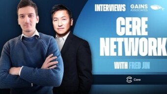 🚨GAINS Interview with Fred Jin, CEO of Cere Network.