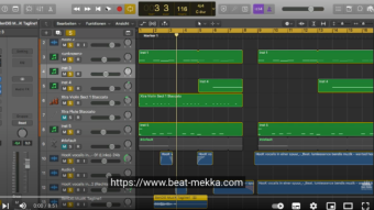 Luminessence - Hip Hop instrumental - Logic Pro X & Native Instruments Maschine - Working on beats session by BenDiS MuziK