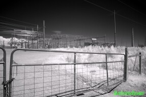 Infrared Photography - Yates Power substation