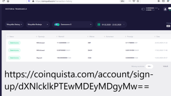 Aidrop ! 100 token CQX ( 0.10e per one coin )