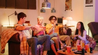 We Have No WiFi. Talk to Each Other.