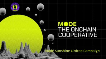 Mode: the cooperative, scalable and cost-effective layer 2 (Mode Sunshine Airdrop)