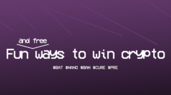 Fun (and free) ways to earn crypto coins - $NANO $BAT $PRE $BAN $CURE