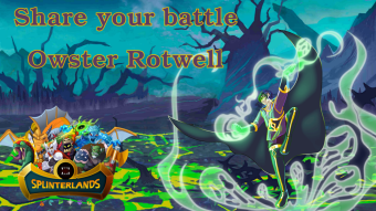 Splinterlands Weekly Challenge: Owster Rotwell and his team of Death