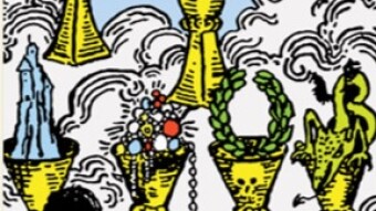 Mars and Neptune conjunct in Pisces. Mercury leaves stationary while Moon enters Capricorn. Pay attention to your dreams and remember that not everything is as it seems. The 7 of Cups - 28/04/24