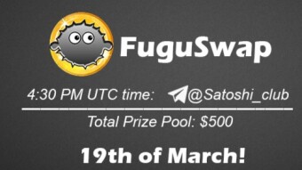 Join the AMA of Satoshi Club x FuguSwap. Rewards: 500 USDT, March 19th.