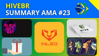 HIVEBR AMA #23: Inleo Updates, Hive Engine Bugged, Alien Art, Reward.App, Best Accounts to Delegate HP... [ENG/PT-BR]