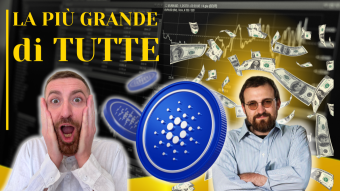 CARDANO (ADA) SORPASSERÀ BITCOIN ed ETHEREUM DIVENTANDO LA PIÙ GRANDE CRYPTO DI TUTTE?!?