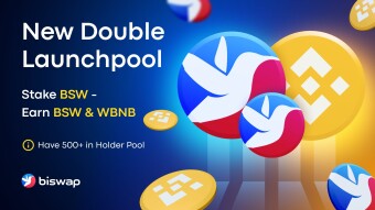 Biswap new Double Launchpool arrived - Earn BSW and WBNB with nice APYs