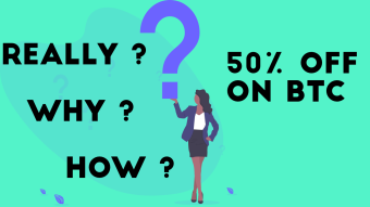 Buy BTC at -50%: everything you need to know