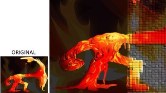 Living Lava | Art | Real or Pixelated