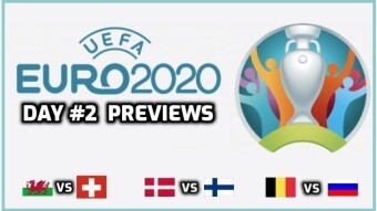Euro 2020 Day #02 Previews