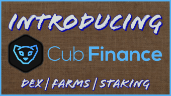 Testing out Cub Finance - Introduction to the new DeFi app created by Leo Finance