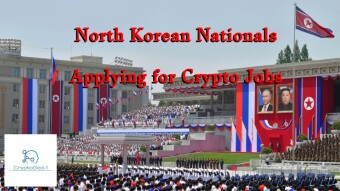North Korean Nationals Applying for Crypto Jobs