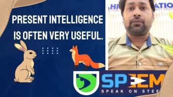 Present intelligence is often very useful.