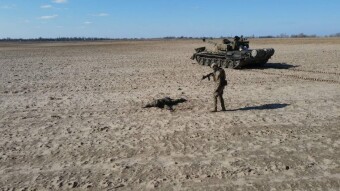 Russians surrender! With equipment