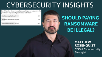 Paying Ransomware Should be Illegal