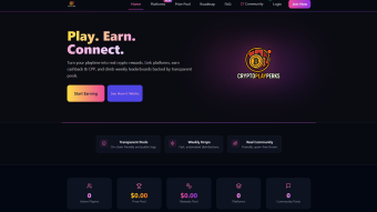 🎮 CryptoPlayPerks — The newest rewards hub for all kinds of crypto players!