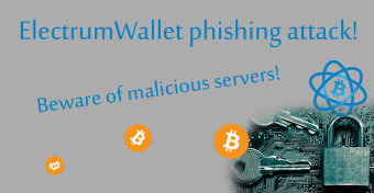 WARNING. Electrum wallet phishing!