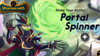 5 points for a surprise - finding reasons to use Portal Spinner in Splinterlands