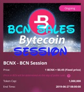 REVIEW OF ONGOING EVENTS IN BCNEX EXCHANGE PLATFORM