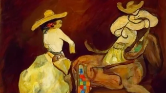 AI-Generated Wild-West Rodeo Scenes
