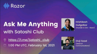 RAZOR x Satoshi Club AMA Recap from 1st of February