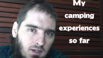 Talking about camping adventures; all ive seen so far in the woods