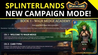 Splinterlands 🐉| Come Learn at Waur Medge Academy and Get Foundation Cards!