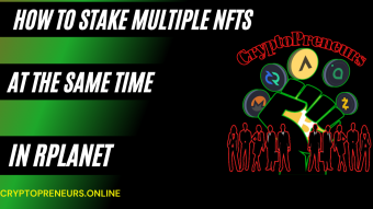 How to Stake multiple NFTs at the same time on Rplanet