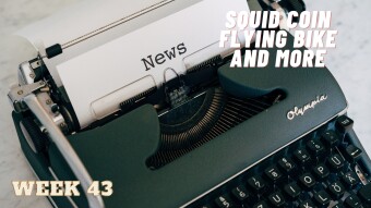 Squid coin scam, Flying bike and more news from around the world.