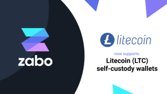 New Zabo Integration: Litecoin (LTC) Self Custody Wallets
