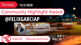 D.Buzz Community Highlight: @felixgarciap