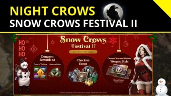 Night Crows 🌒| Snow Crows Festival II - Events & Rewards!