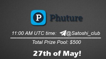 Join the AMA of Satoshi Club x PhutureDAO. Rewards: 500 USDT, May 27th.