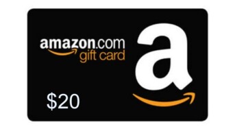 $20 Amazon Gift Card Giveaway (Celebrating 20 Videos Published)
