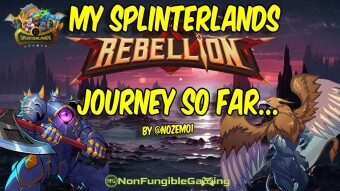 Splinterlands: My Rebellion journey so far...