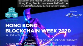 Hong Kong Blockchain Week 2020 is postponed due to Coronavirus outbreak