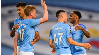 M. City 4 vs Liverpool 0