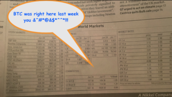 Financial Times crypto news review for June 27th - no news, but the FT still manages to throw shade on crypto!!!